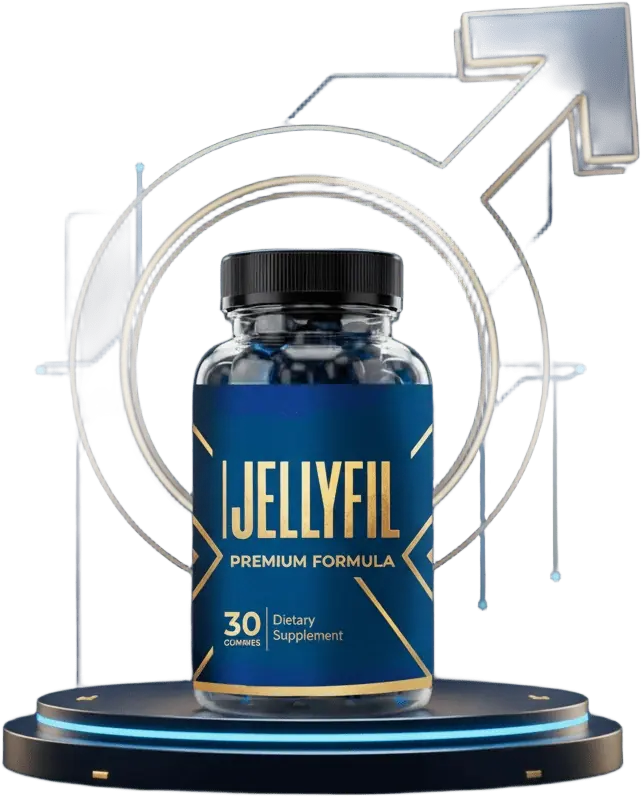 JellyFil men's vitality gummies bottle