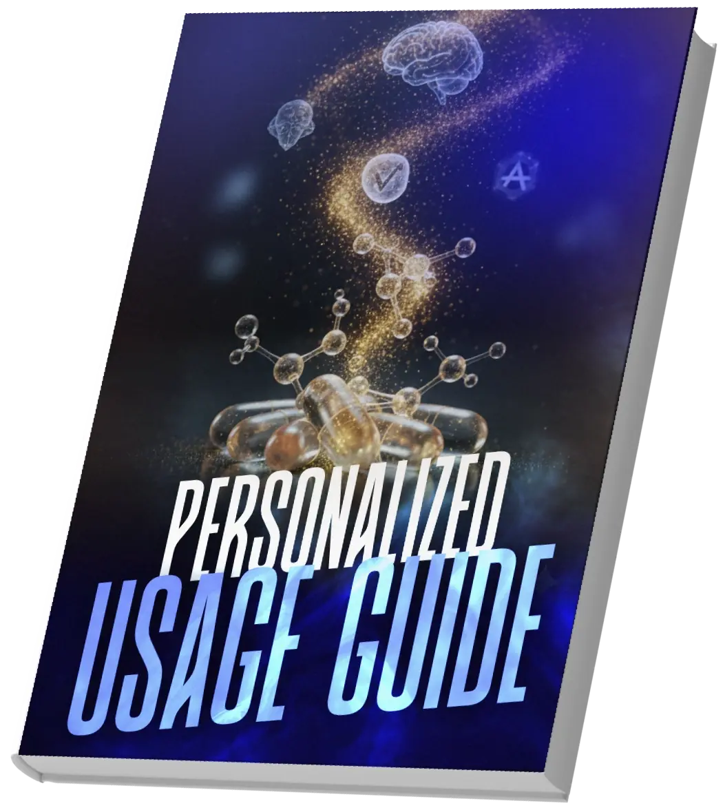 Personalized usage guide cover