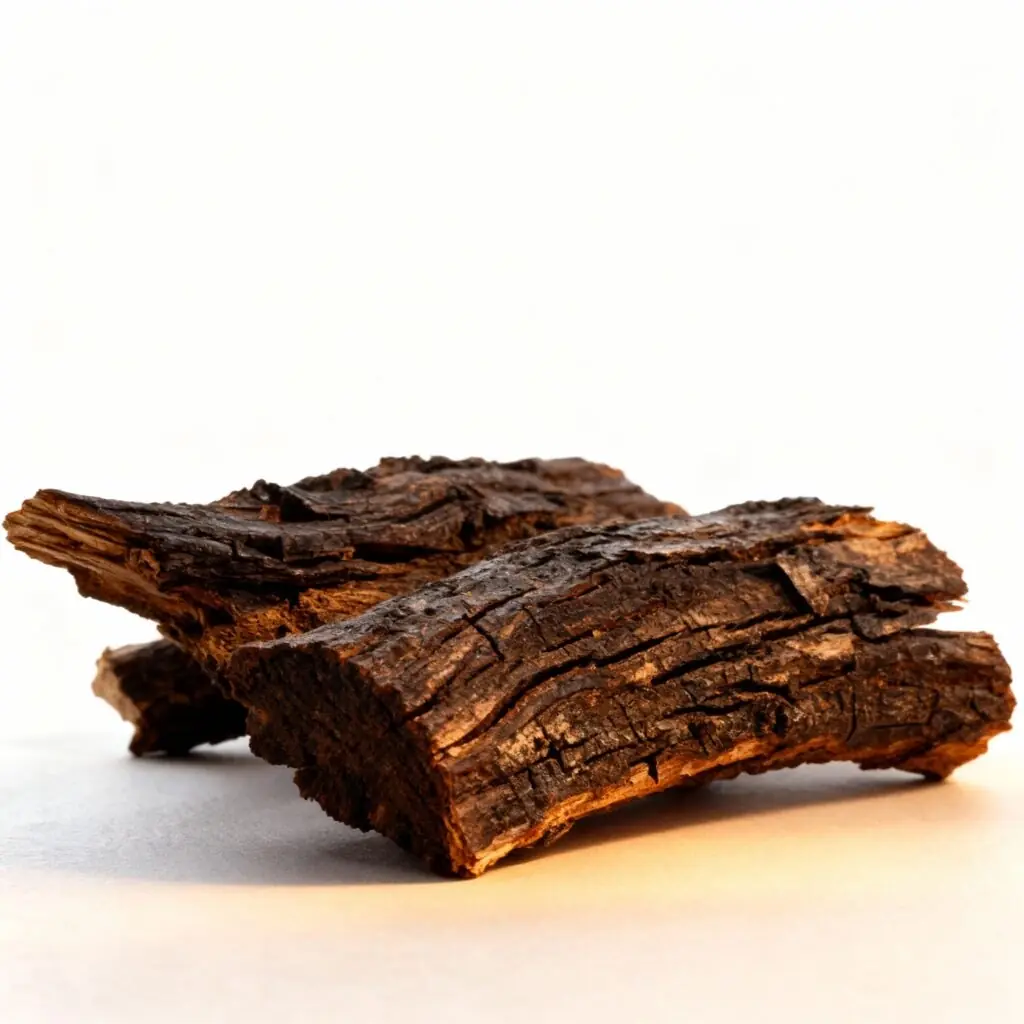 Botanical bark material used in traditional wellness practice